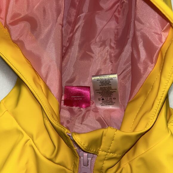 Disney Mini Mouse Rain Jacket Kids NEW YELLOW - Picture 5 of 8